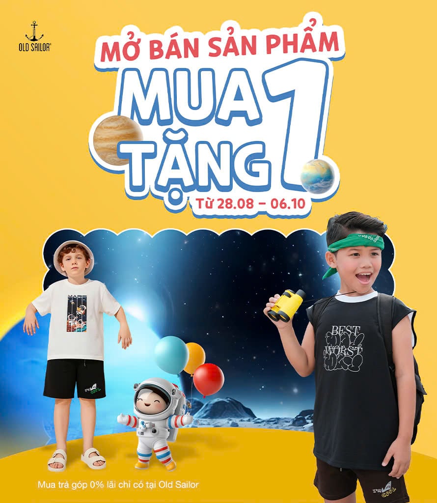 CƠ HỘI VÀNG: MUA 1 TẶNG 1 - MỪNG BÉ KHỎE, MẸ VUI!