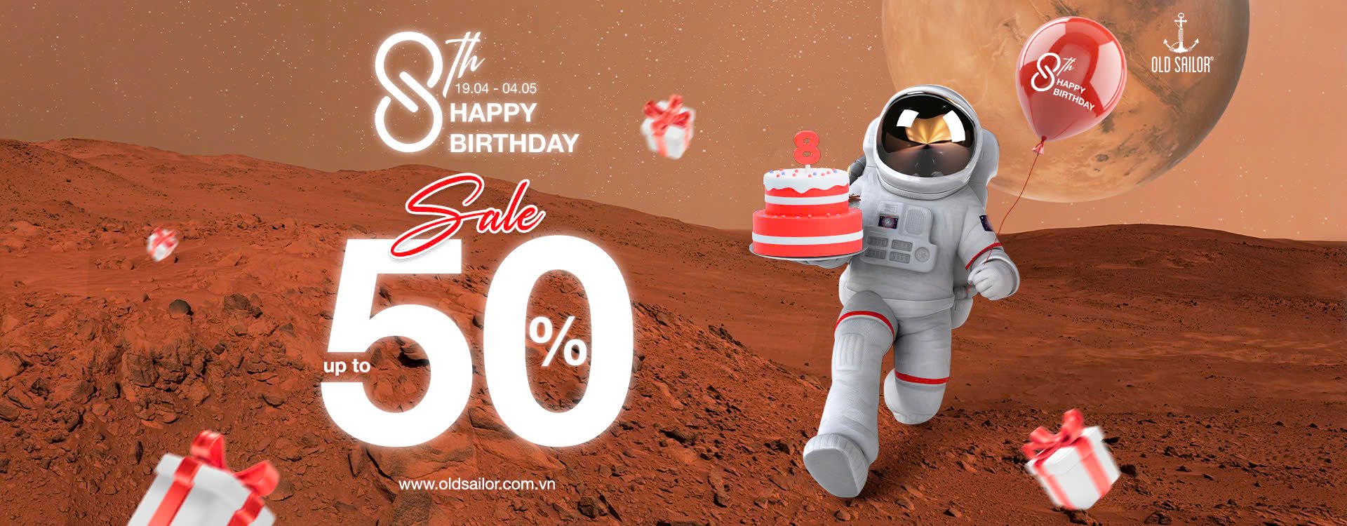SINH NHẬT LINH ĐÌNH, SĂN DEAL CỰC ĐỈNH - OLD SAILOR SALE UP TO 50%