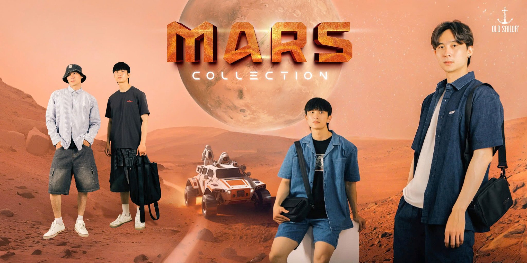 SUMMER ON MARS COLLECTION 2025 DESIGNED BY OLD SAILOR