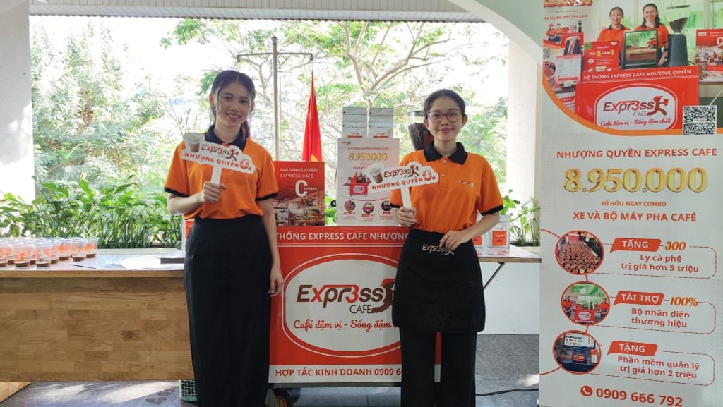 Express Cafe tại CEO SG10: Cảm hứng trong mỗi ly cà phê