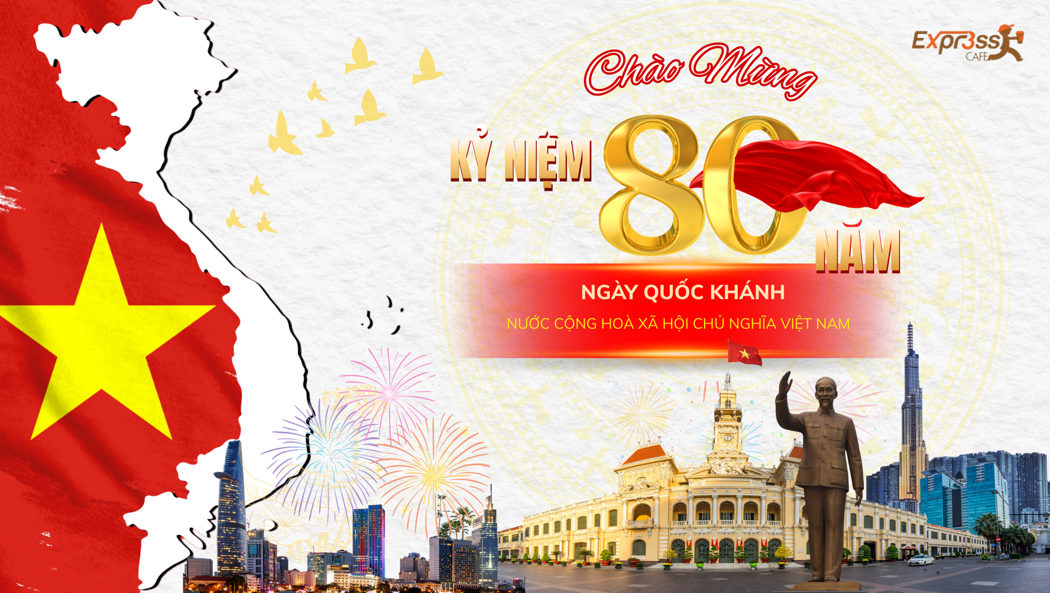 Chào mừng 80 năm Quốc Khánh Việt Nam (2/9/1945 – 2/9/2025)