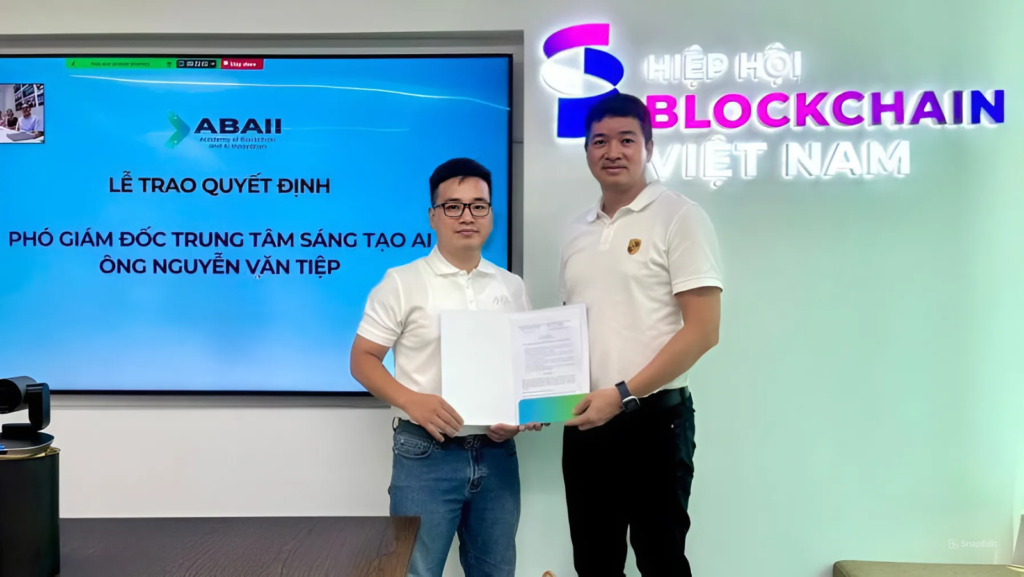 Ông Nguyễn Văn Tiệp được bổ nhiệm Phó Giám đốc Trung tâm Sáng tạo AI