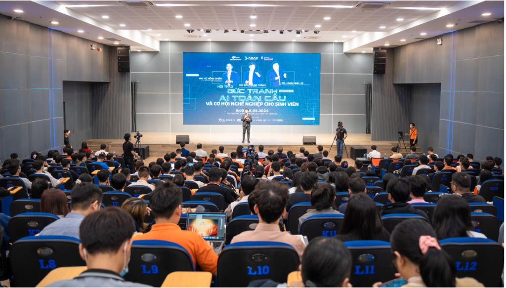 Hội thảo “Bức tranh AI toàn cầu và cơ hội nghề nghiệp cho sinh viên” tại Đại học FPT Cần Thơ