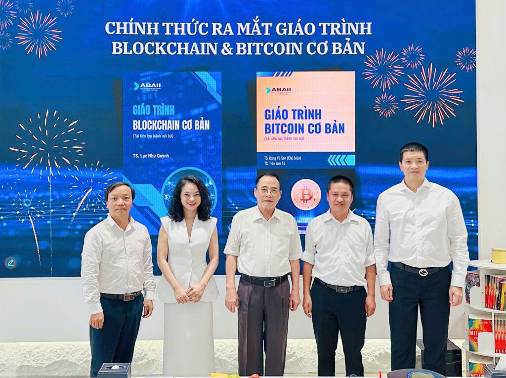 Viện ABAII ra mắt giáo trình Blockchain & Bitcoin cơ bản đầu tiên do chuyên gia Việt Nam biên soạn