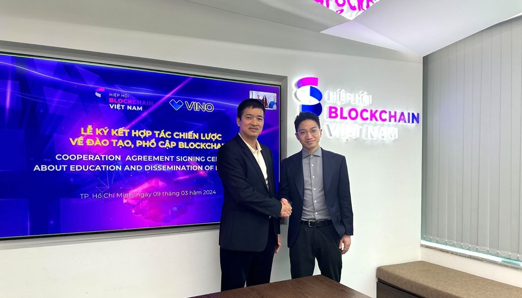 VBA và Vinotech hợp tác chiến lược về đào tạo và phổ cập blockchain