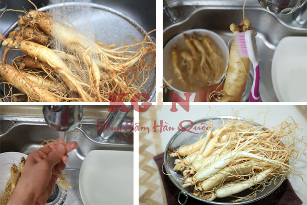 Nhân sâm tươi dùng như thế nào