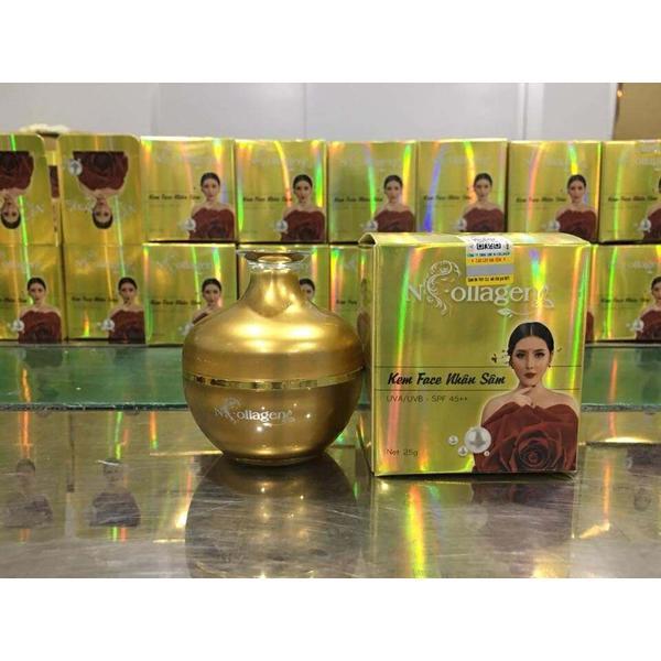 Làn Da Rạng Rỡ Nhờ Face Sâm Collagen