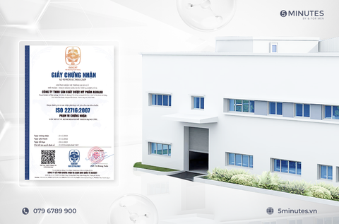 Nhà máy đạt chuẩn quốc tế