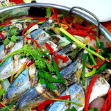 cá nục xuông hấp