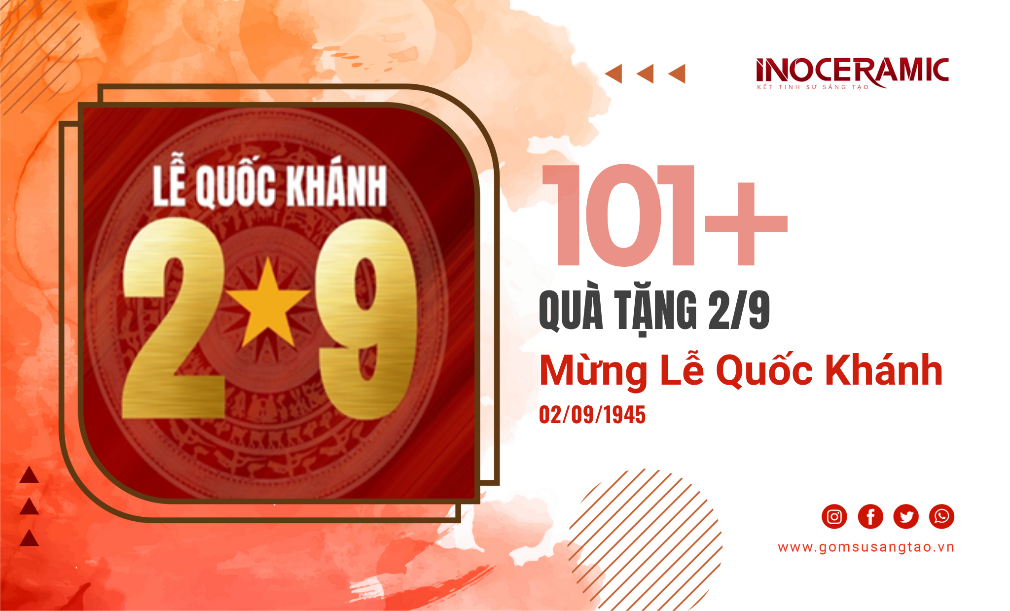 101+ Quà tặng 2/9 Lễ Quốc Khánh Độc Đáo Ý Nghĩa Mừng Kỷ Niệm 80 Năm