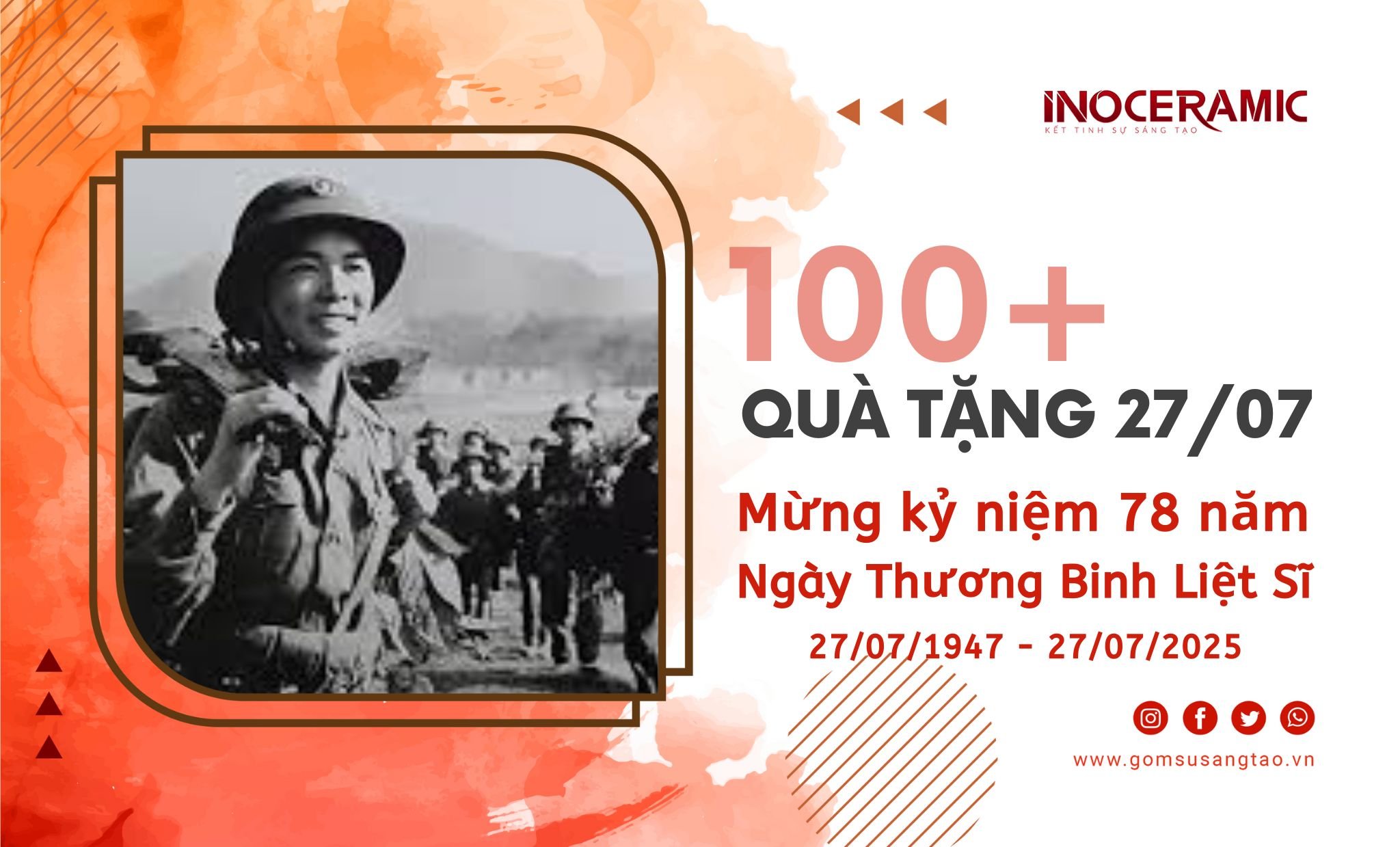 Quà Tặng Ngày Thương Binh Liệt Sĩ Ý Nghĩa Tri Ân Ngày 27/07