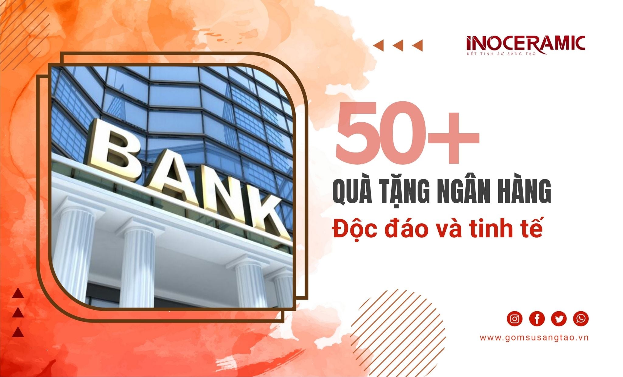 Quà tặng ngành ngân hàng độc đáo, tinh tế, phù hợp ngân sách