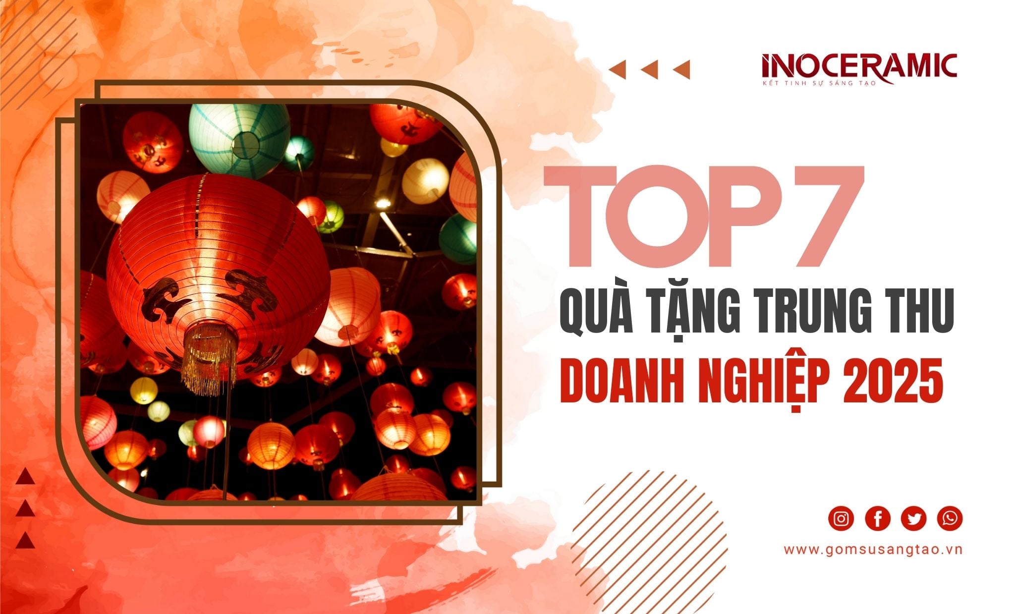 Top 7 quà tặng Trung Thu doanh nghiệp được ưa chuộng nhất năm 2025