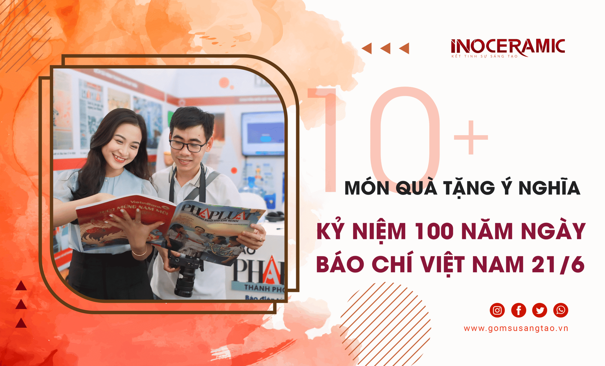 10+ Gợi ý quà tặng ngày Nhà Báo Việt Nam 21/06