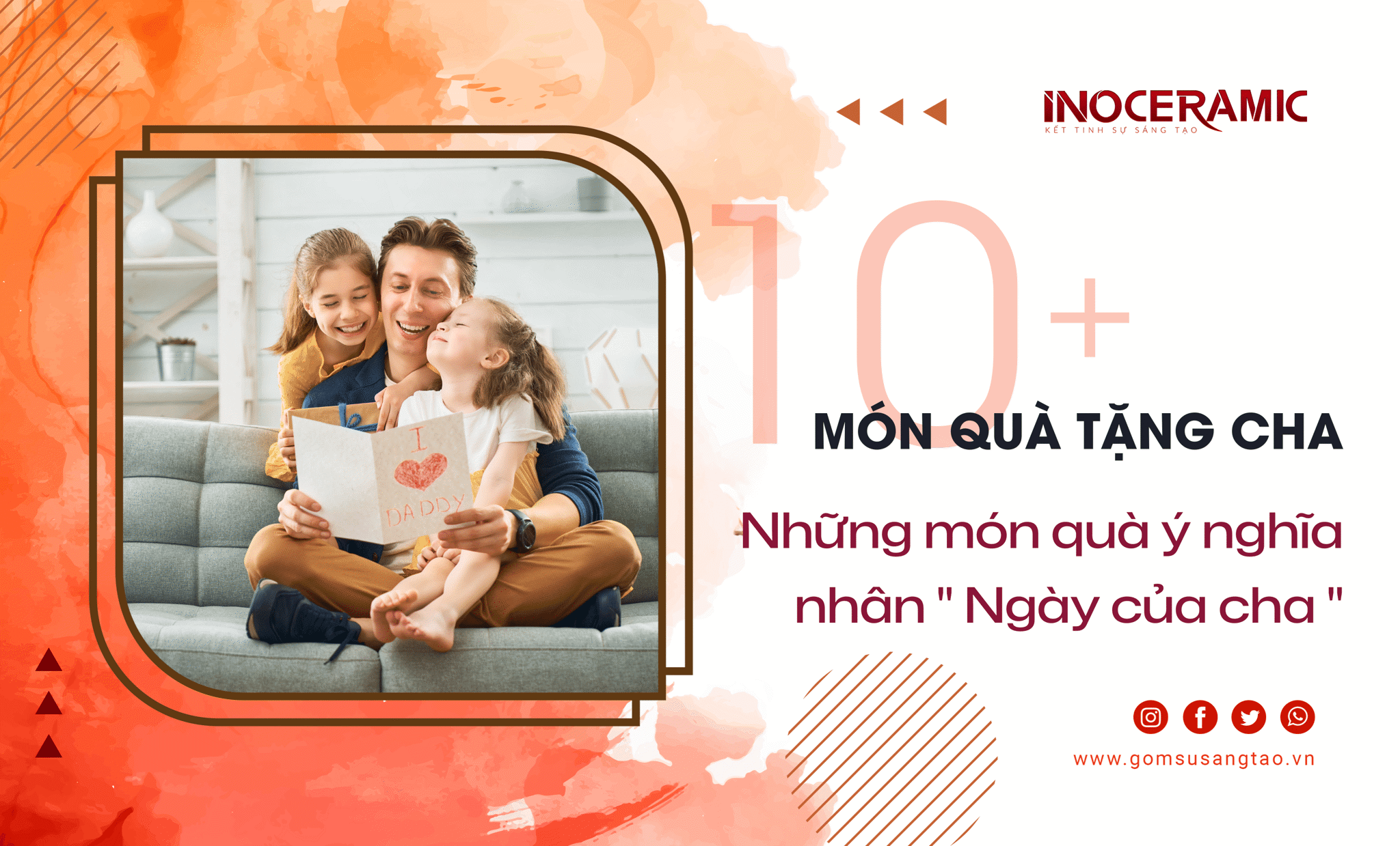 Gợi ý 10+ món quà tặng Ngày của Cha ý nghĩa và thiết thực