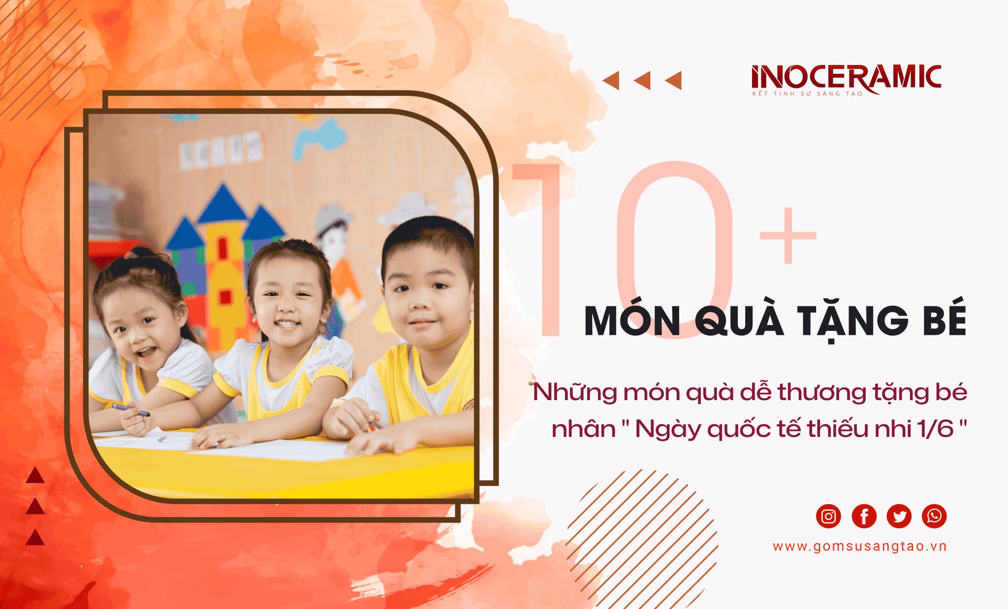 10+ Món Quà Tặng Trẻ Em Nhân Ngày Quốc Tế Thiếu Nhi 1/6