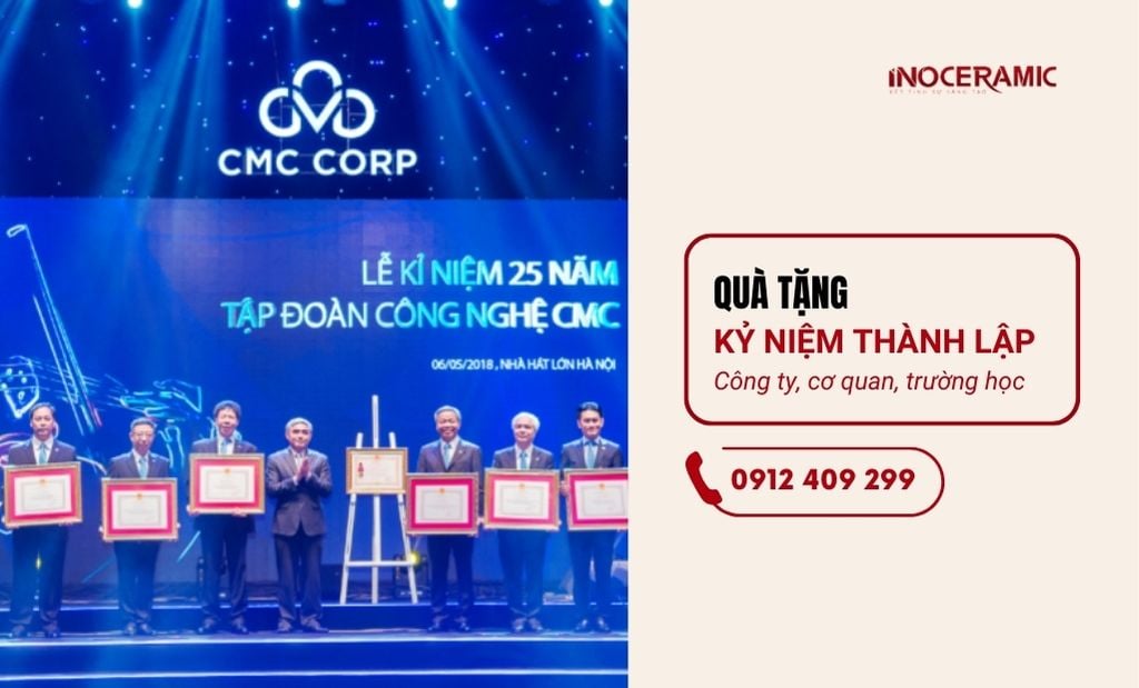 quà tặng kỷ niệm thành lập