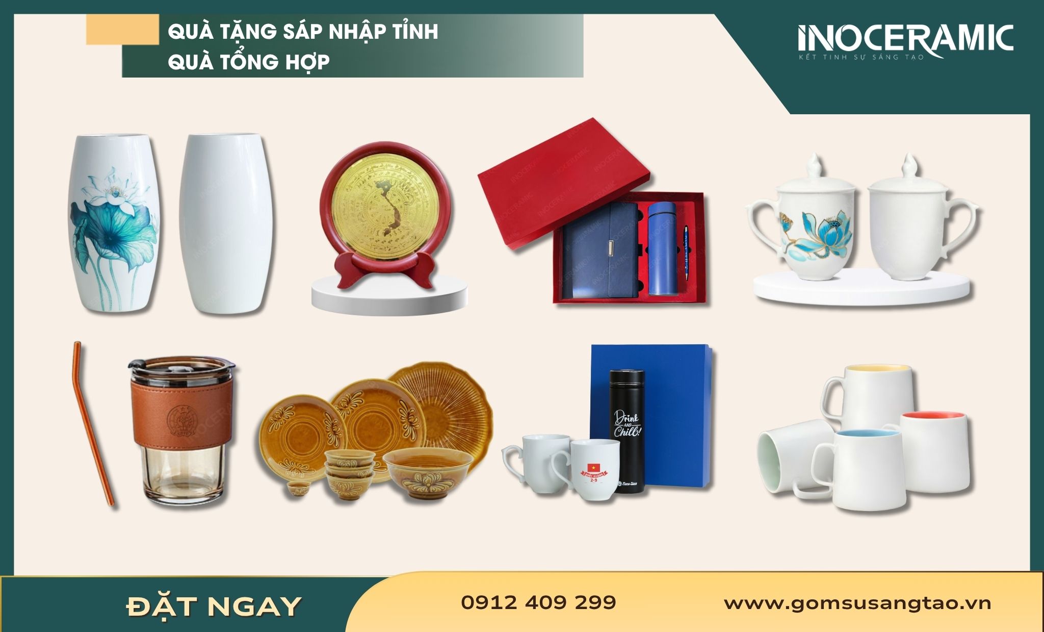 quà tặng sáp nhập xã, tỉnh, thành phố