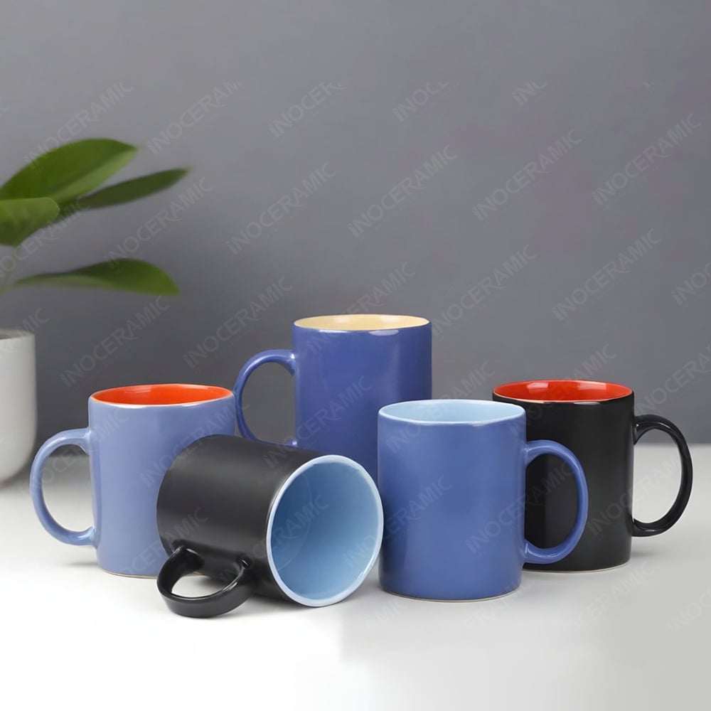 Ly cốc sứ Bát Tràng in logo quà tặng