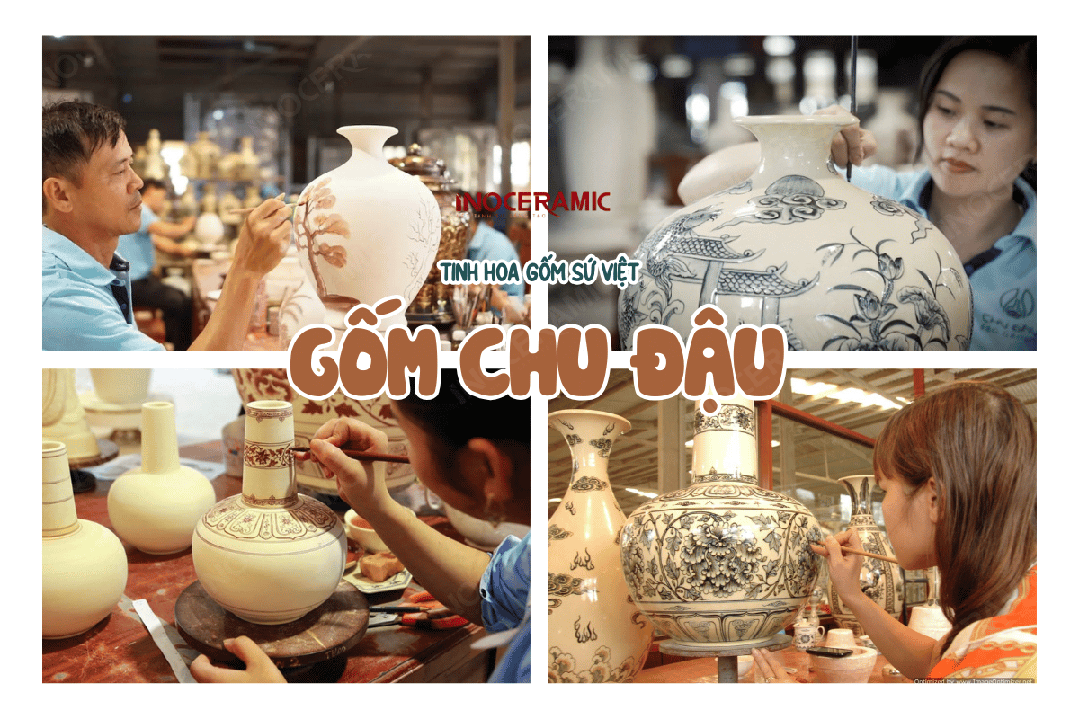 Nghệ nhân làm gốm tại làng Chu Đậu, Hải Dương