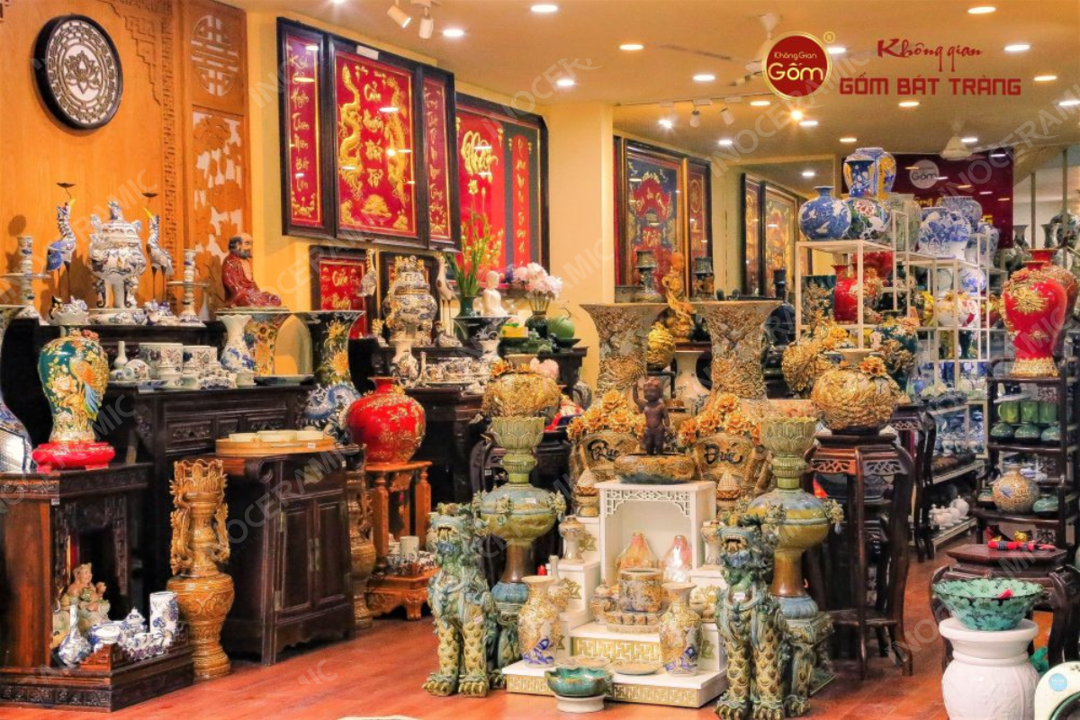 Không Gian Gốm là công ty chuyên gốm sứ Bát Tràng tại TPHCM