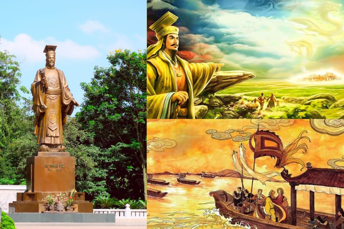 Vua Lý Thái Tổ quyết định dời đô từ Hoa Lư về Thăng Long