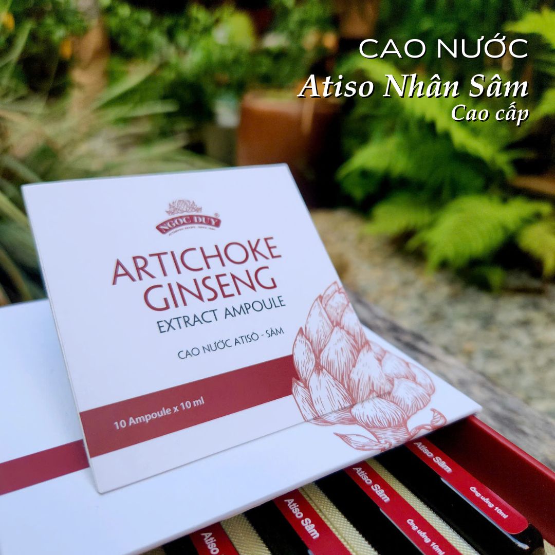 Cao Nước Atiso Sâm Trà Ngọc Duy: Thanh Lọc Cơ Thể, Bồi Bổ Sức Khỏe