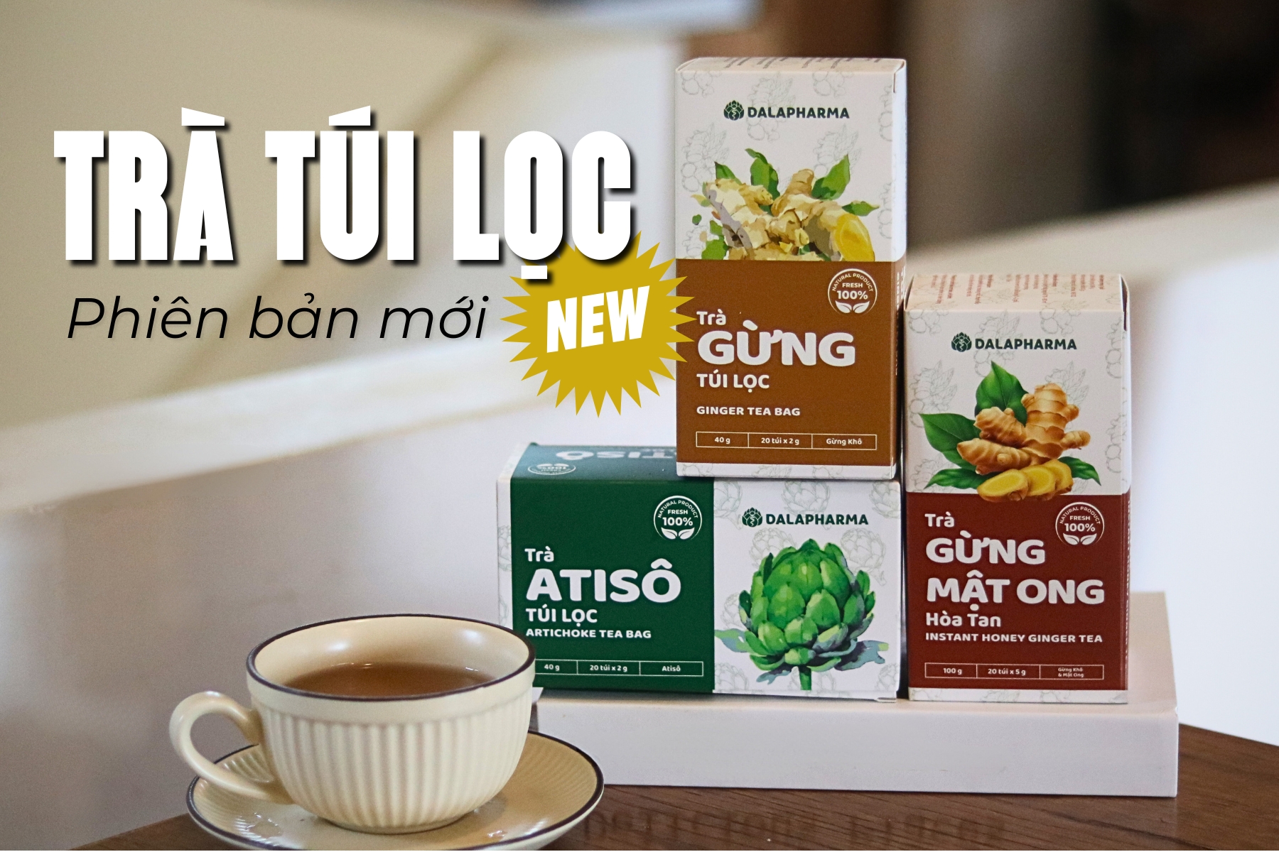 SẢN PHẨM MỚI NHÀ DALAPHARMA - BẢO VỆ SỨC KHOẺ GIA ĐÌNH