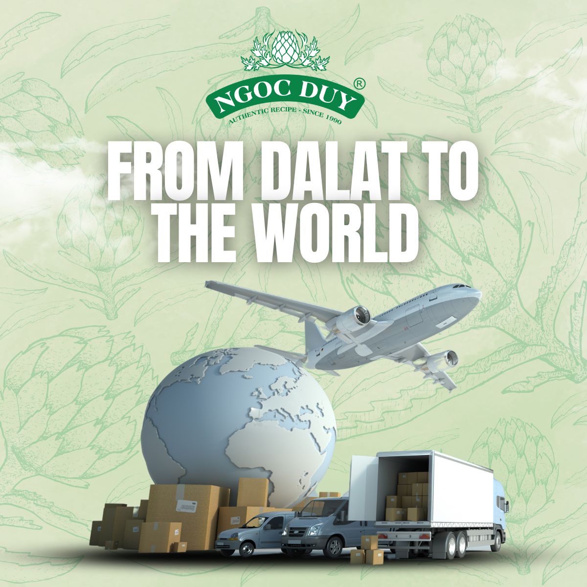 NGỌC DUY GROUP – Từ Đà Lạt vươn ra thế giới, mang theo tinh hoa dược liệu Việt Nam