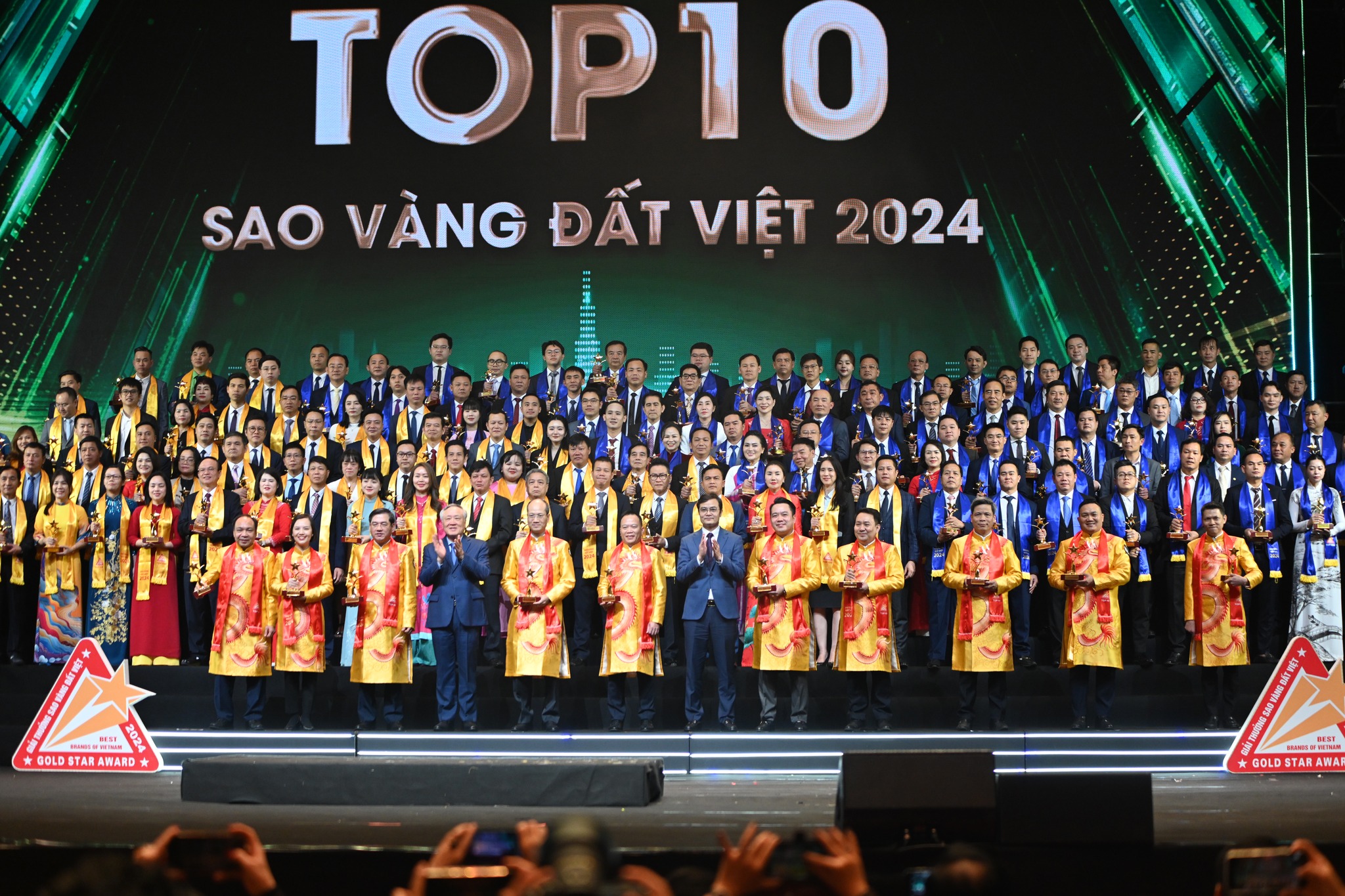 Công ty TNHH Trà Ngọc Duy vinh danh trên bục danh giá của SAO VÀNG ĐẤT VIỆT NĂM 2024