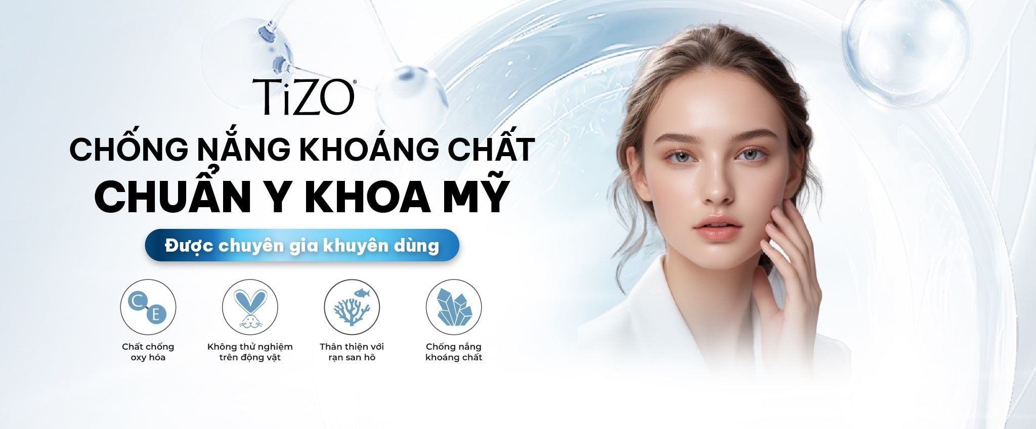 TiZO - Kem chống nắng khoáng chất số 1 Hoa Kỳ