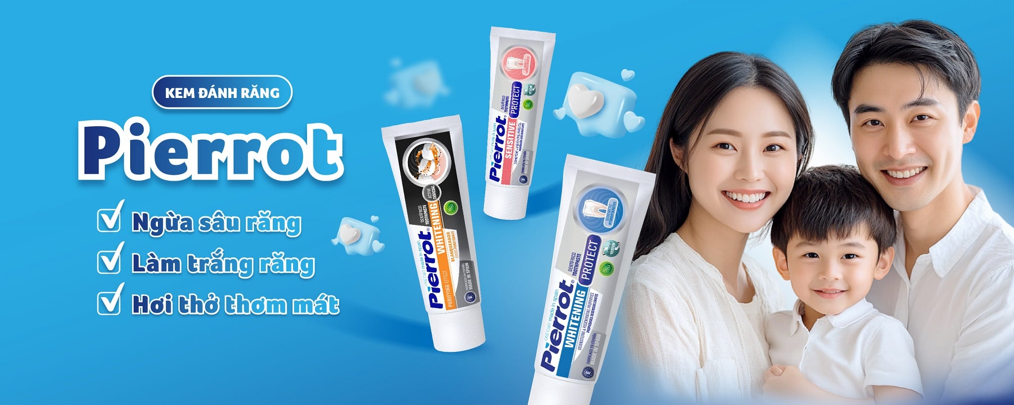 Kem đánh răng Pierrot