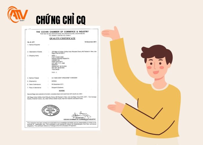 Chứng chỉ CQ là gì