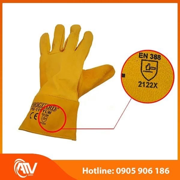 gang - tay - bao - ve - han - Proguard PG-119-YLW