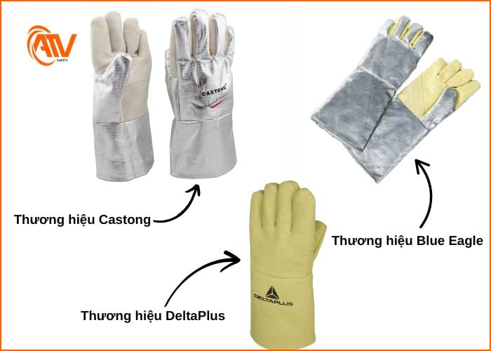 Thương hiệu găng tay chịu nhiệt nổi bật