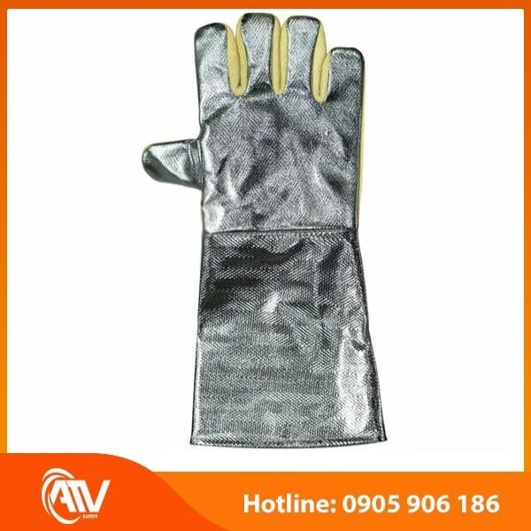 Găng Tay Chịu Nhiệt Al145 được sử dụng phù hợp cho các công việc tiếp xúc với nhiệt độ cao