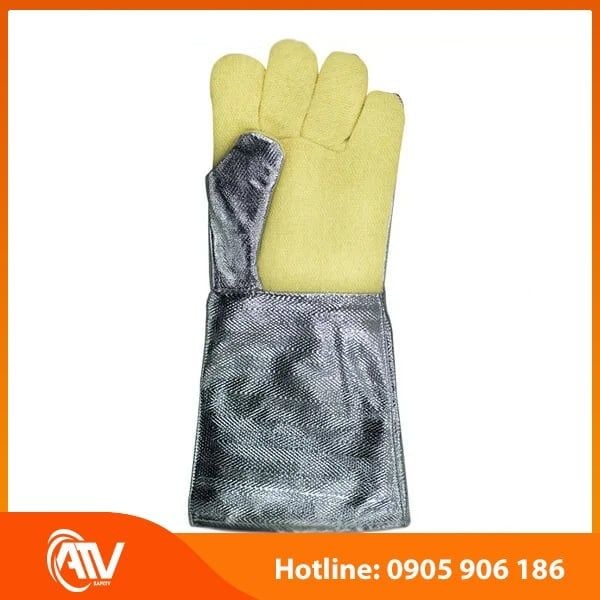 Cận cảnh chất liệu của Găng Tay Chịu Nhiệt Al145