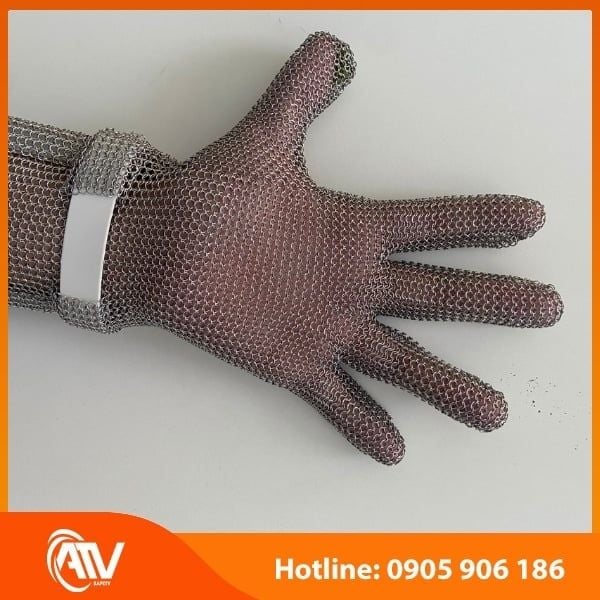 Găng Tay Chống Cắt Inox Loại Dài 30cm