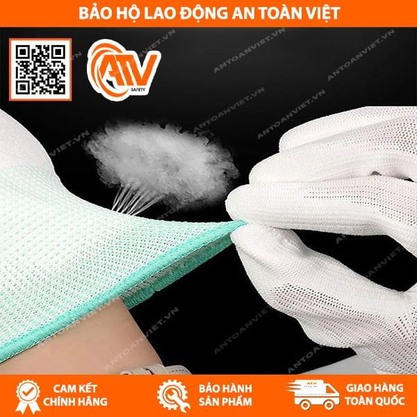 Găng Tay Phòng Sạch Poly Kim 13