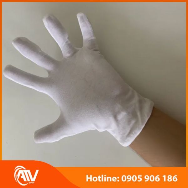 Găng Tay Trắng, Găng Tay Vải Thun Cotton