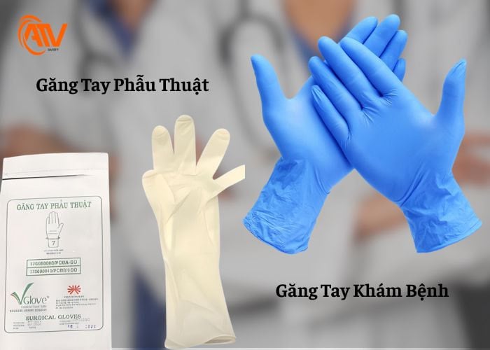 Thiết kế của găng tay vô trùng