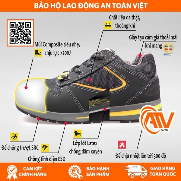 Giày Bảo Hộ Jogger Turbo