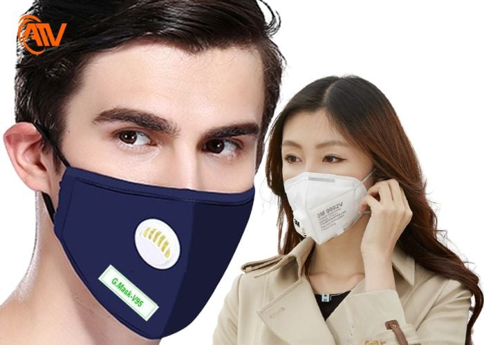 Khẩu trang giúp giảm hơi ẩm và khí nóng