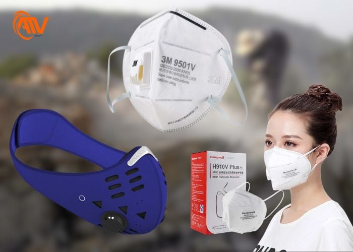 Các loại khẩu trang có van thở chuyên dụng