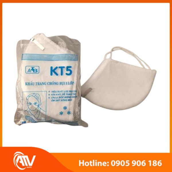 Khẩu trang KT5 an toàn trong nhiều ngành nghề khác nhau