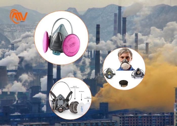 Mặt nạ phòng độc chống bụi bảo vệ chắc chắn