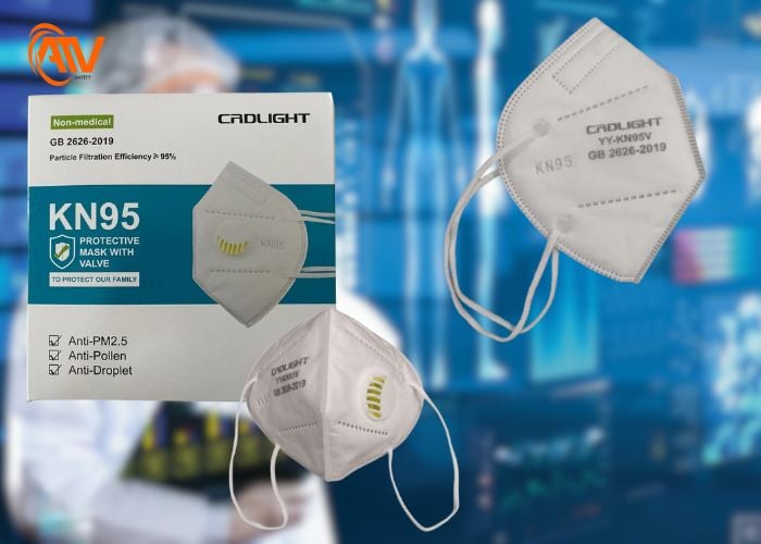 Khẩu trang lọc bụi 95% Crdlight YY-KN95