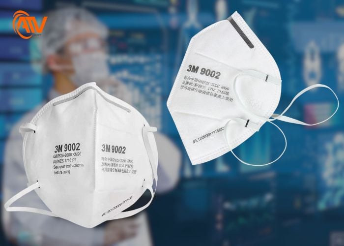 Khẩu trang 3M 9002 an toàn hiệu quả