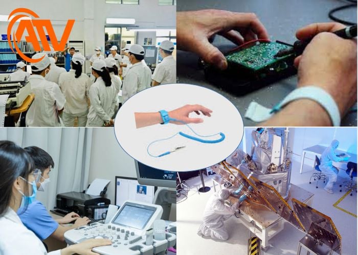 Các ngành nghề có sử dụng vòng tay chống tĩnh điện trong mội trường làm việc