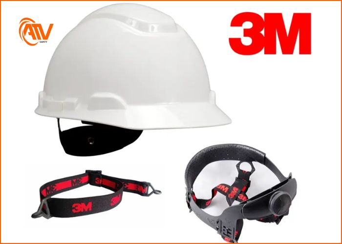 Nón bảo hộ thương hiệu 3M với thiết kế hiện đại